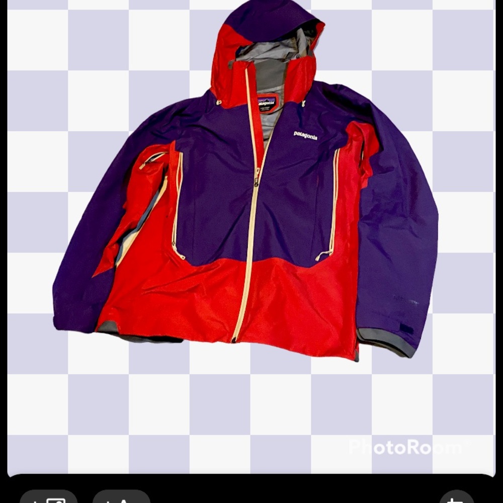|ARCHIVED| |RARE| PATAGONIA SUPER ALPINE MENS L HOMMES PURPLE RED OG